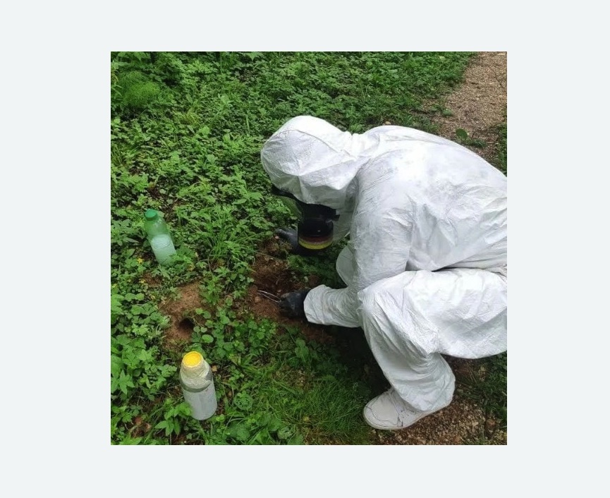 уничтожение кротов на участке Тимирязевская метро Москвы